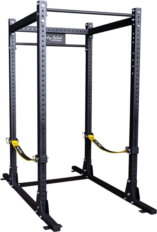 BODY SOLID POWER RACK STRAP SAFETIES