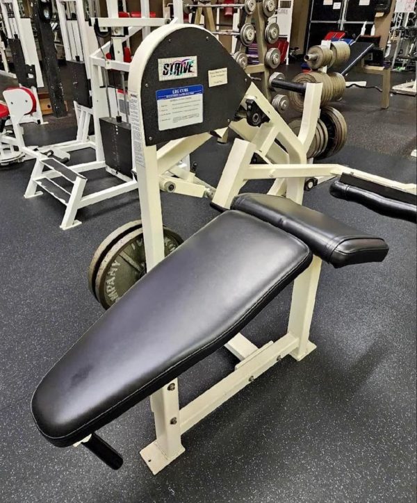 Strive Prone Leg Curl Plate Loaded