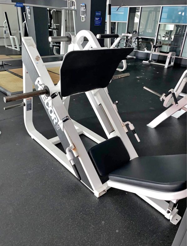 Precor Plate Loaded 45% Leg Press