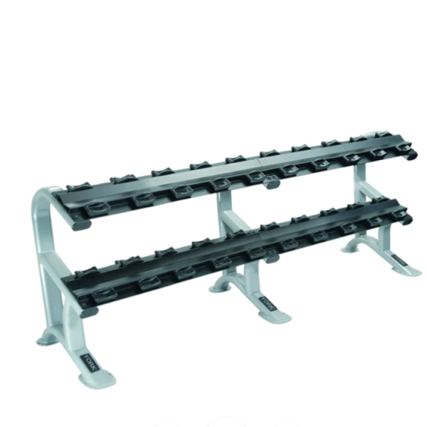 YORK 2 TIER DUMBBELL RACK